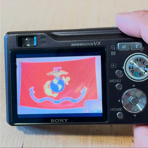 Sony Cyber-Shot DSC-W90 Blk 8.1 MP Digital Camera Screen Door Issues Read Blw! - Picture 8 of 13